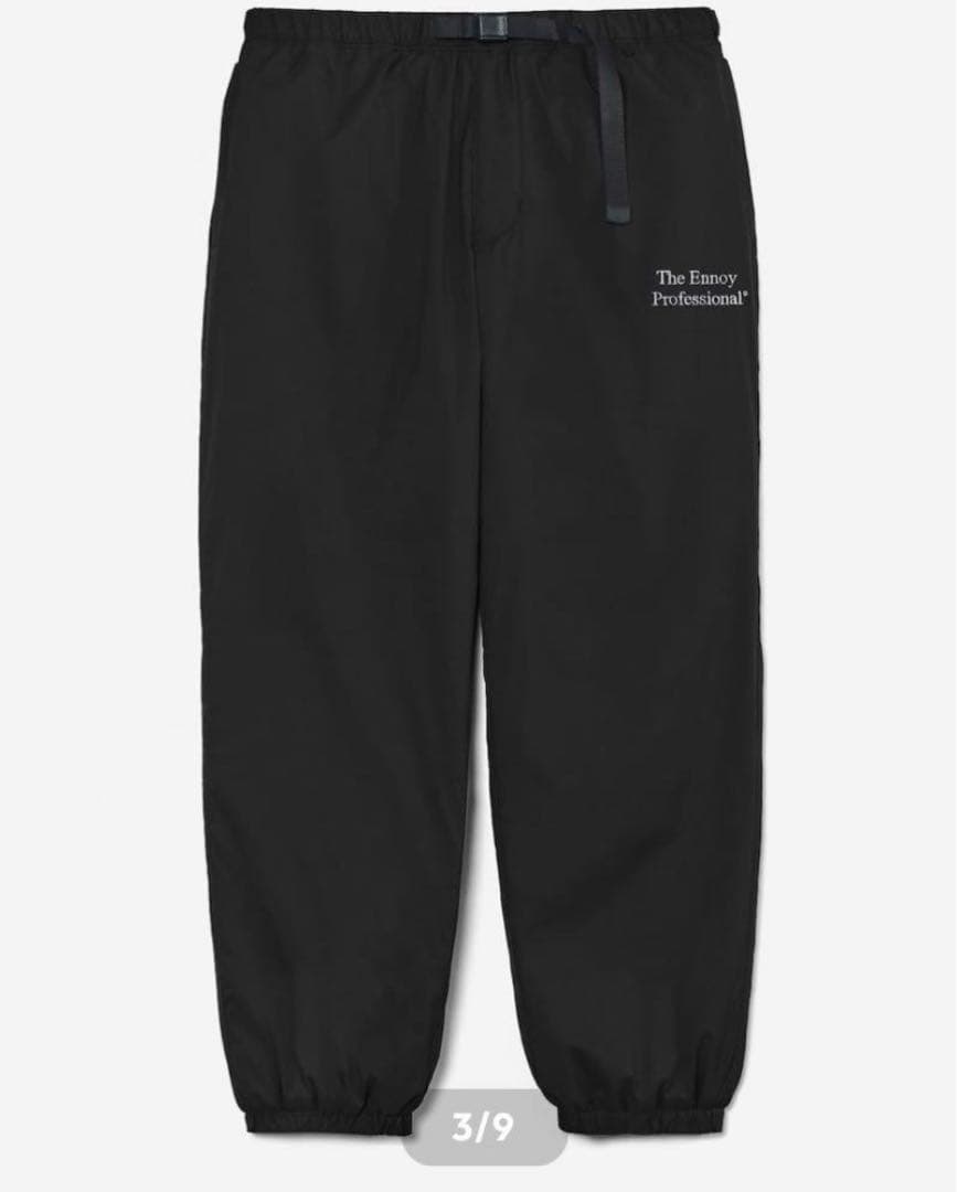 ENNOY Padded Nylon Hoodie SET UP Ｓ ブラック