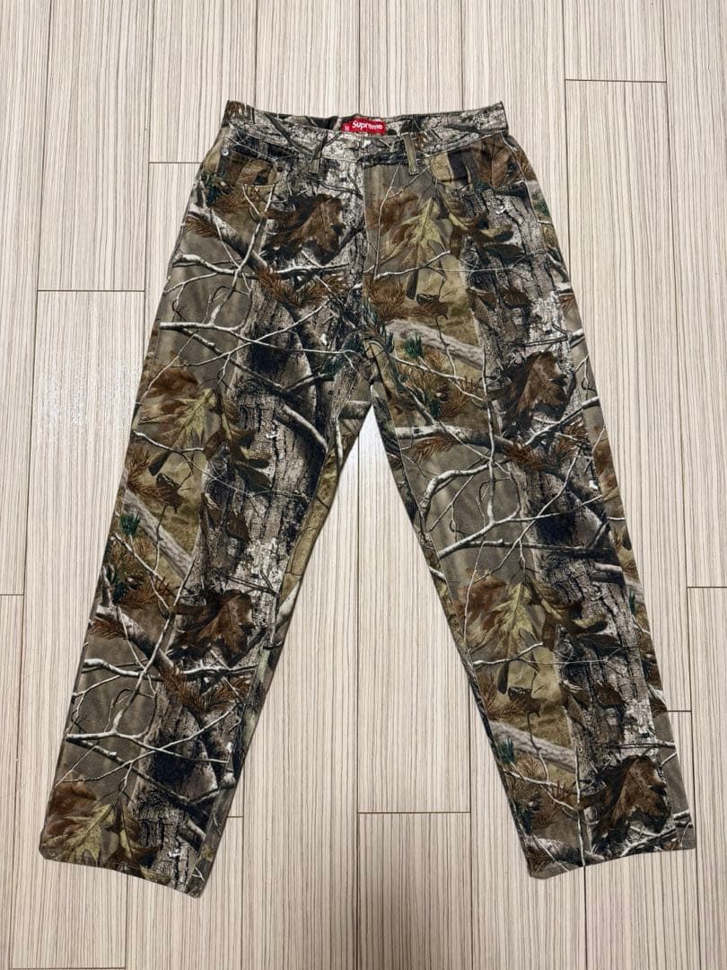 supreme 25FW リアルツリーバギーパンツ