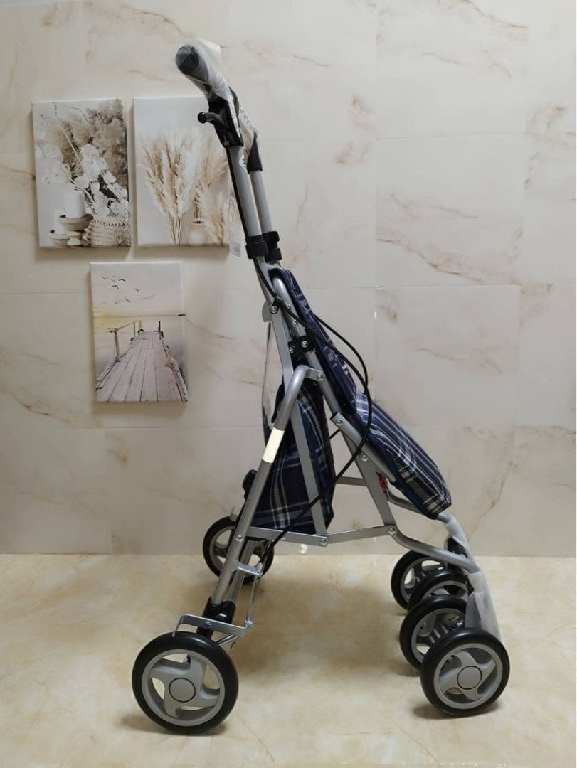 AWRB チェック柄NB シルバーカート