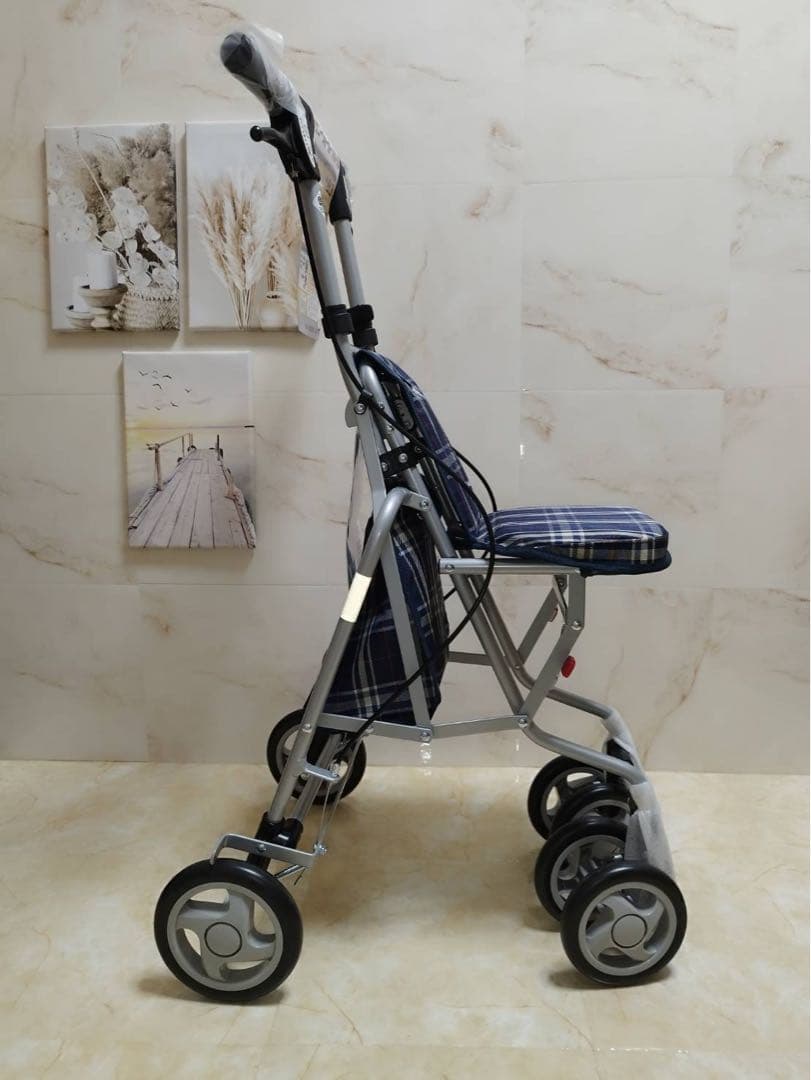 AWRB チェック柄NB シルバーカート