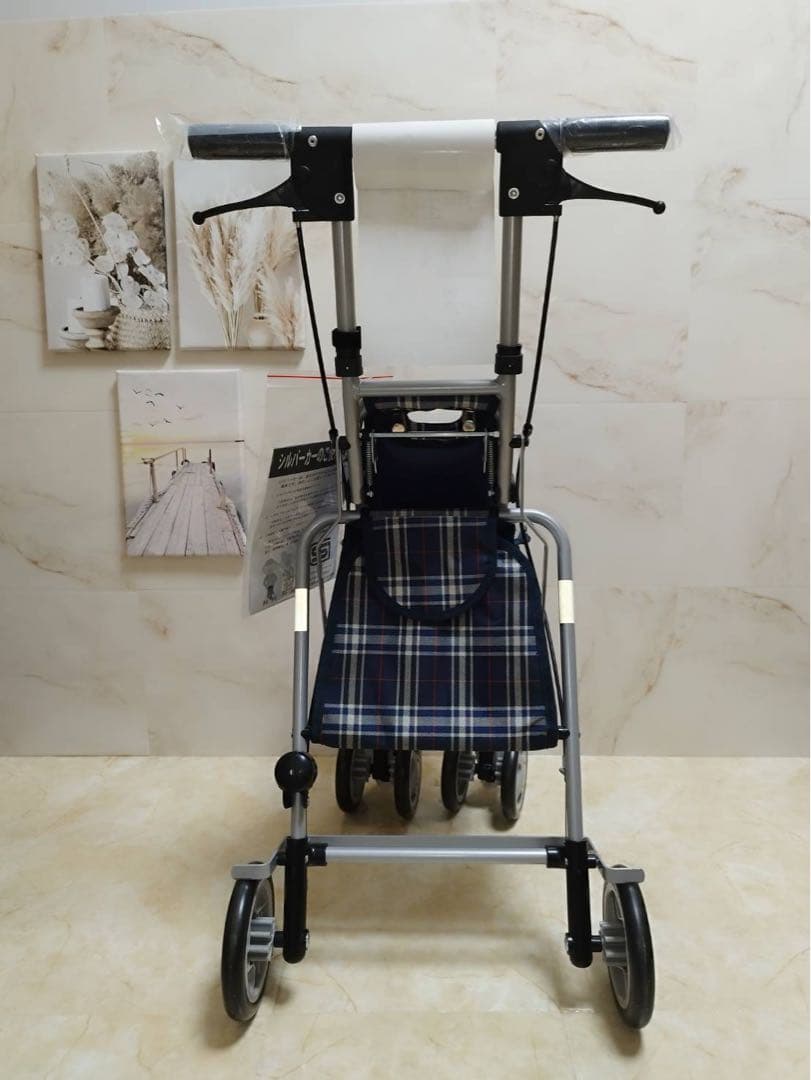 AWRB チェック柄NB シルバーカート