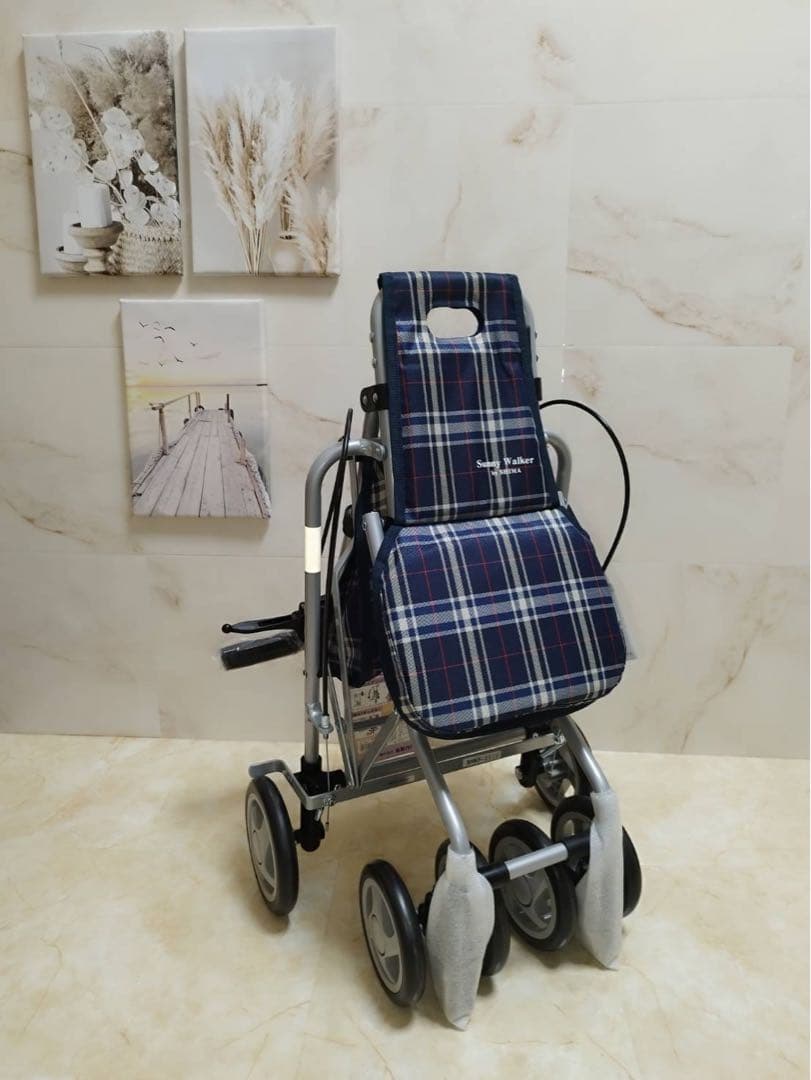 AWRB チェック柄NB シルバーカート