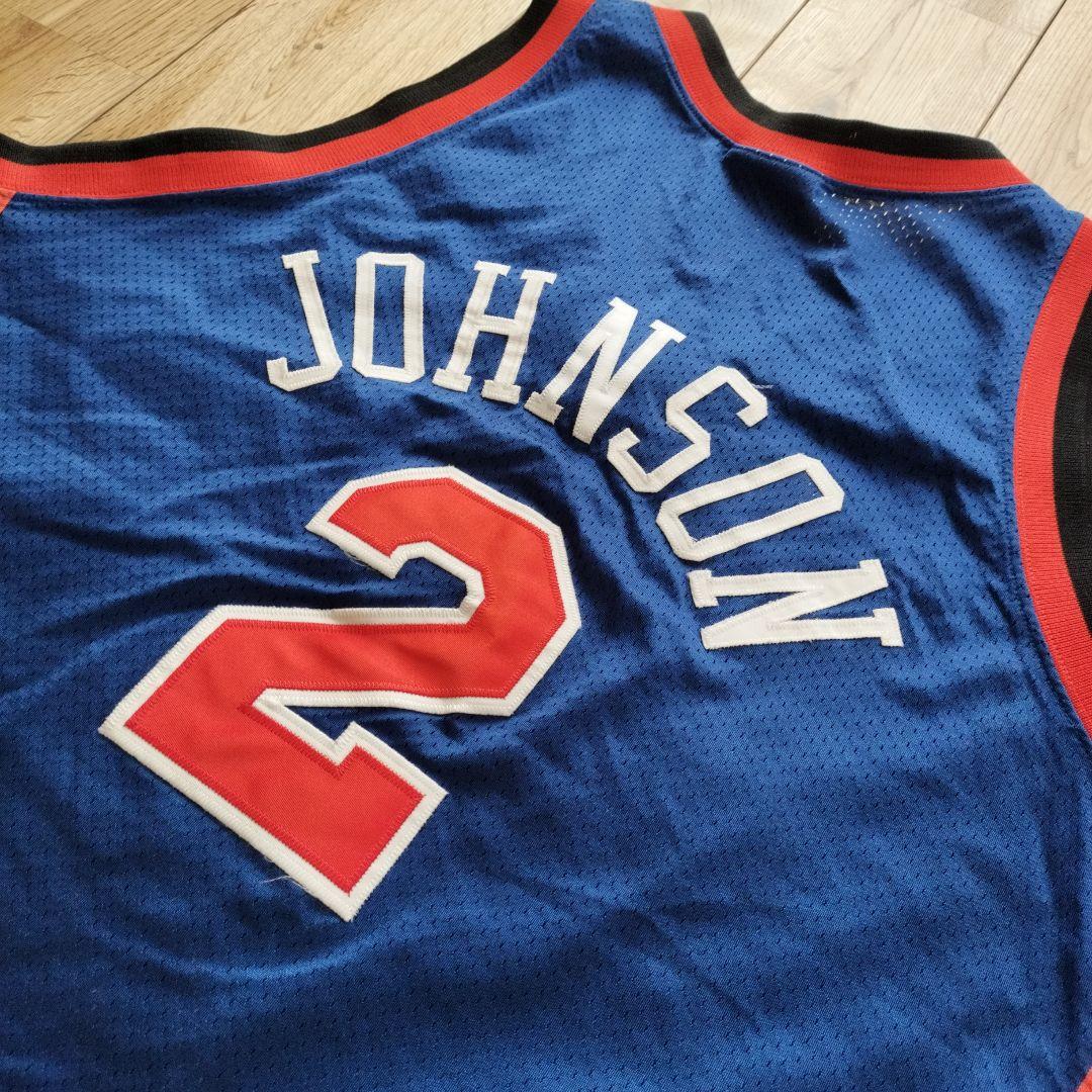 NBA★Nニックス★ラリー・ジョンソン★オーセンティックユニフォーム