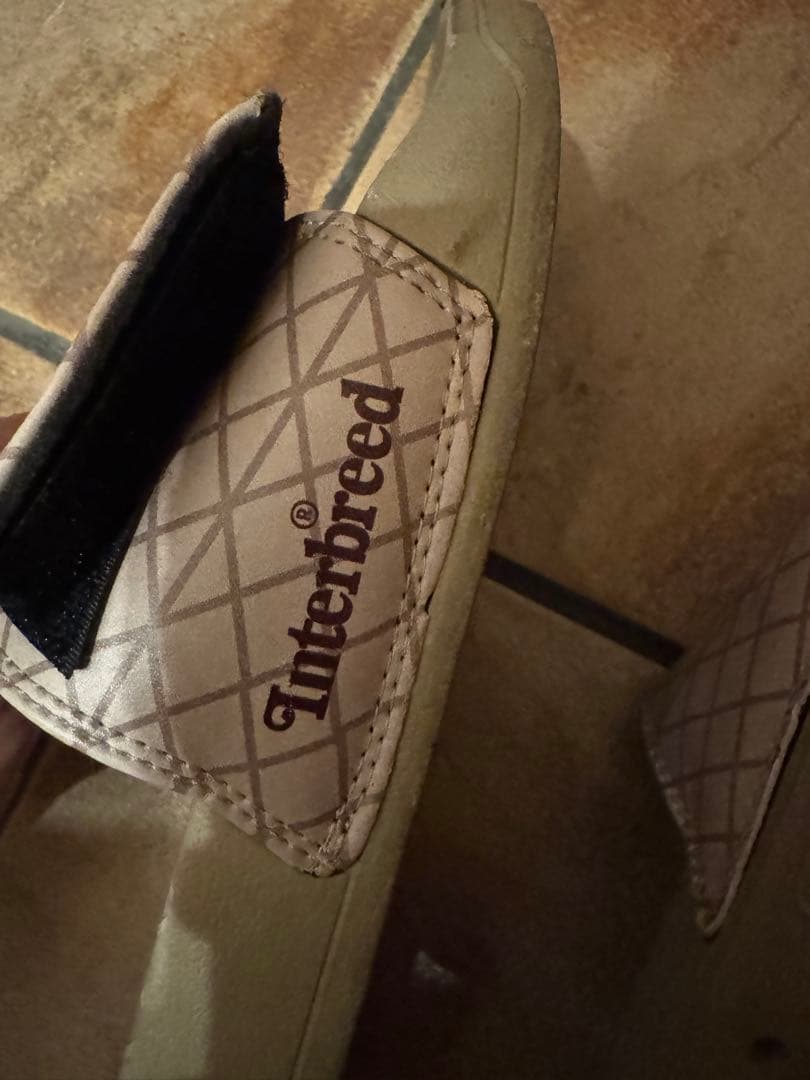 RAW×interbreed スライドサンダル 43 ブラウン