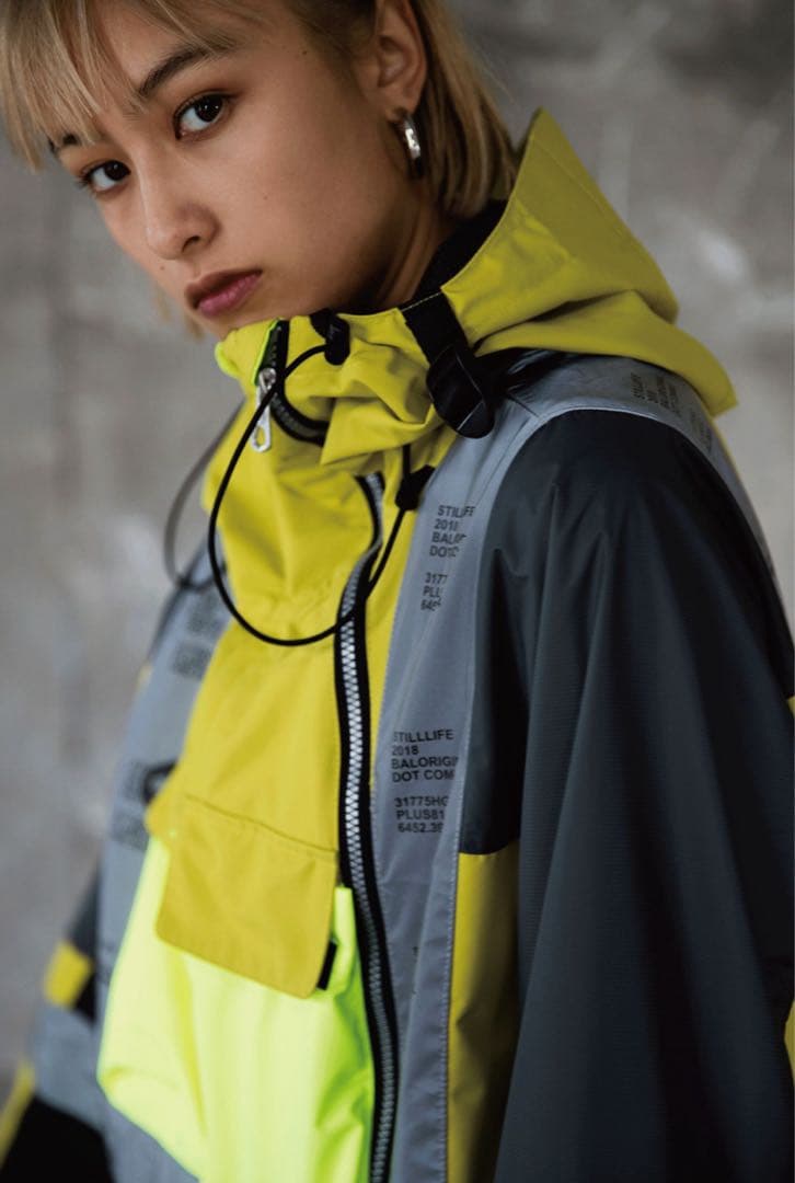 スキー bal 3M TAPED WATER PROOF JACKET Lime