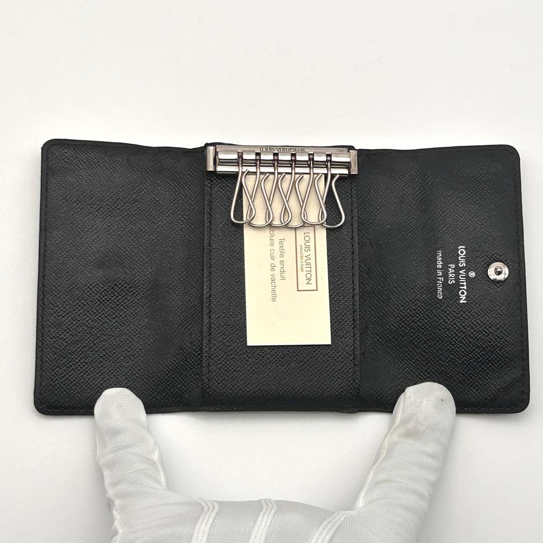 ルイヴィトン ダミエ グラフィット 6連 キーケース ミュルティクレ6