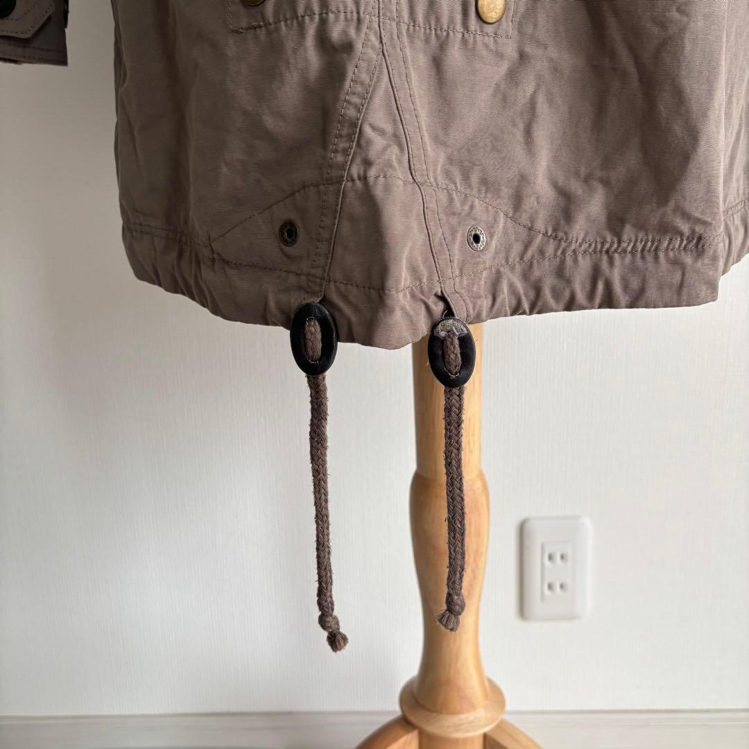 00’s 森ガール フェアリーグランジ ラビットファーモッズコート 平成ギャル