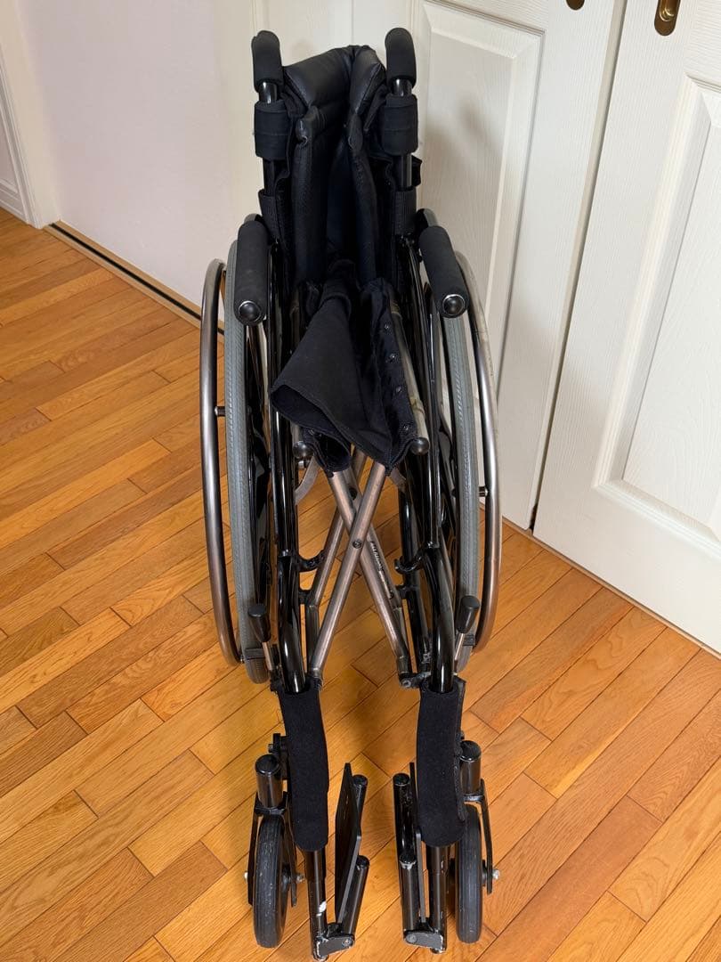 松永製作所マックスプレジャー 車椅子 カーボン ホイル