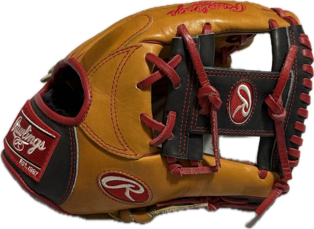 【超美品】Rawlings 高級モデル硬式グローブ