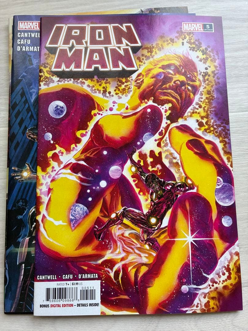 アメコミ Iron man #1-10 Alex Ross スパイダーマン