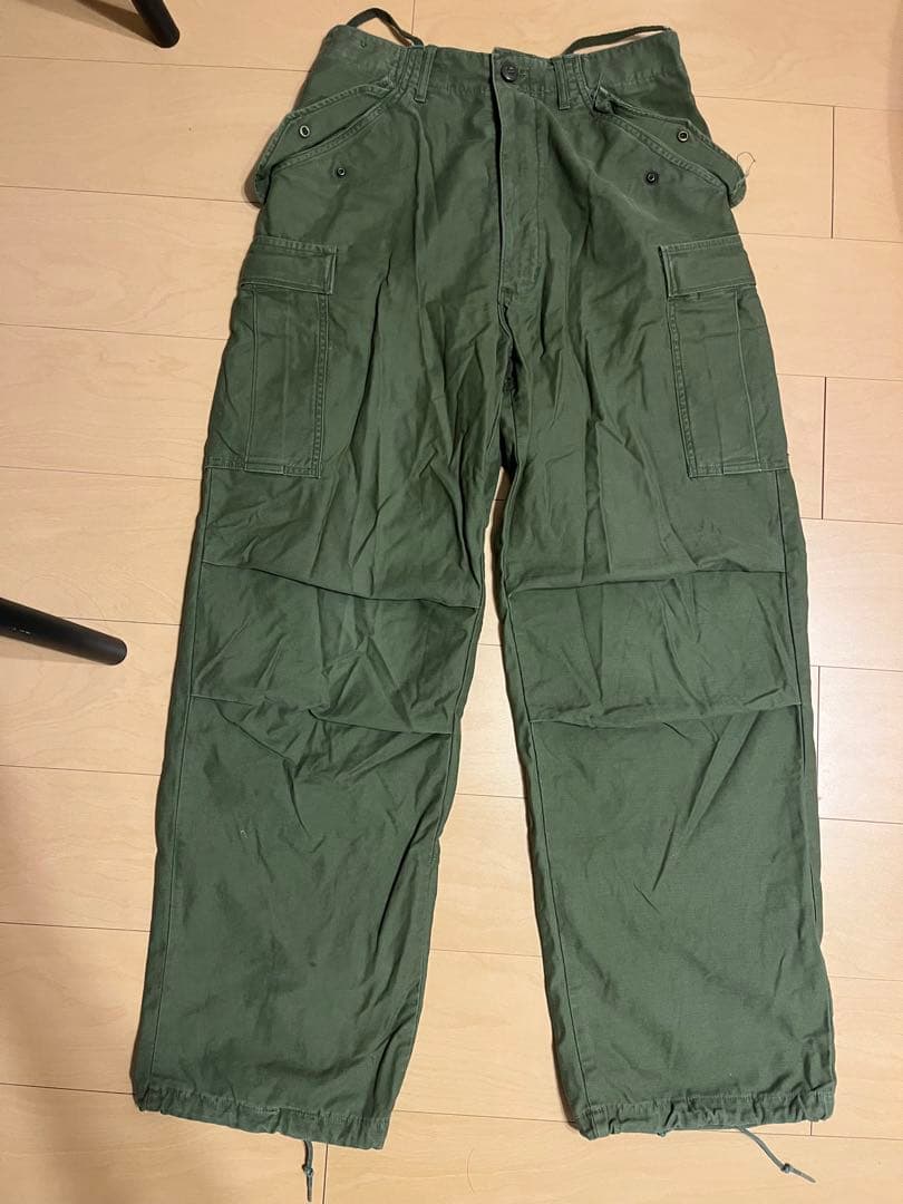 m65 ミリタリー　カーゴパンツ　70s ？