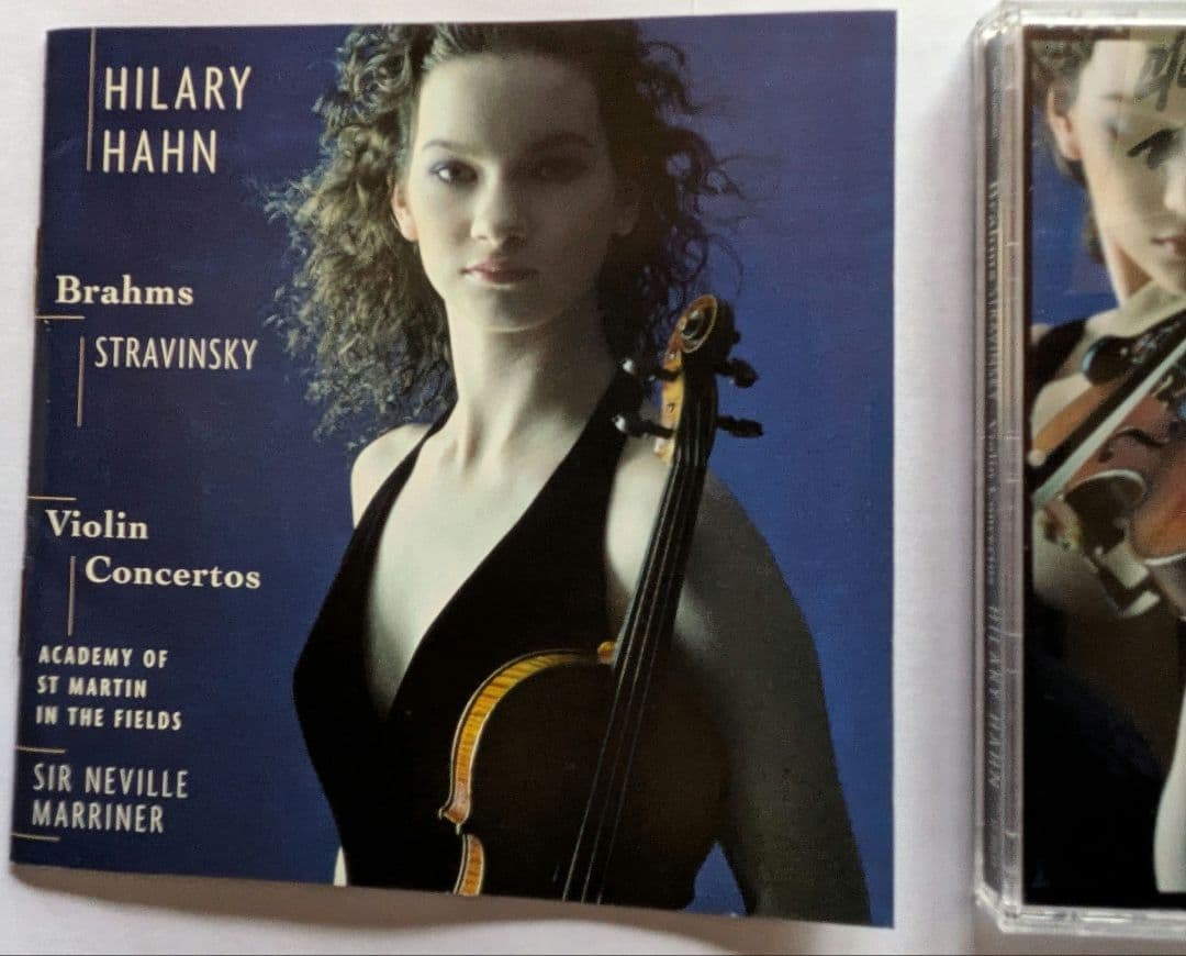 SACD ヒラリー・ハーン　 ブラームス　ストラヴィンスキーバイオリン協奏曲