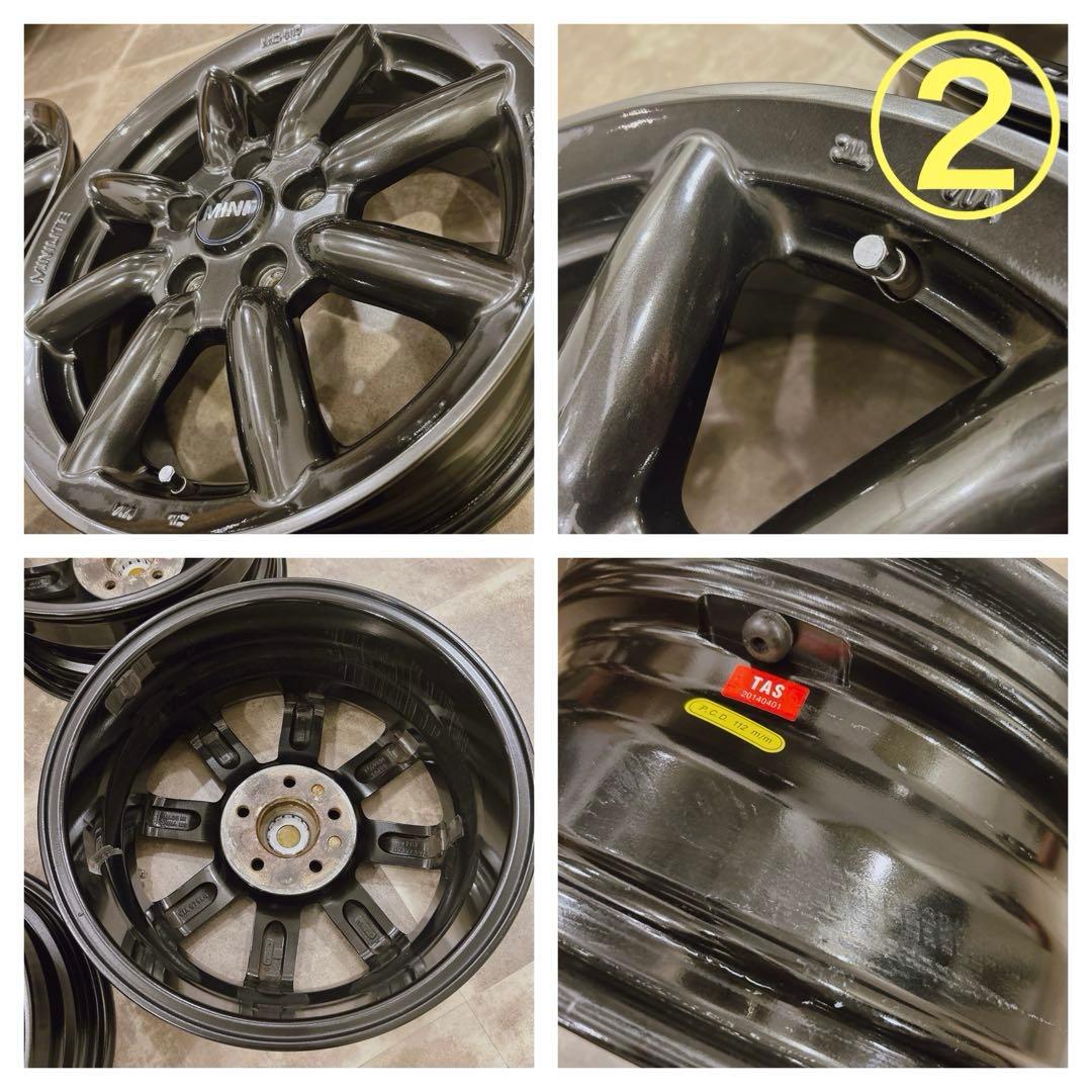 【MINI ミニクーパー】純正ホイール ブラック 4本セット 16インチ