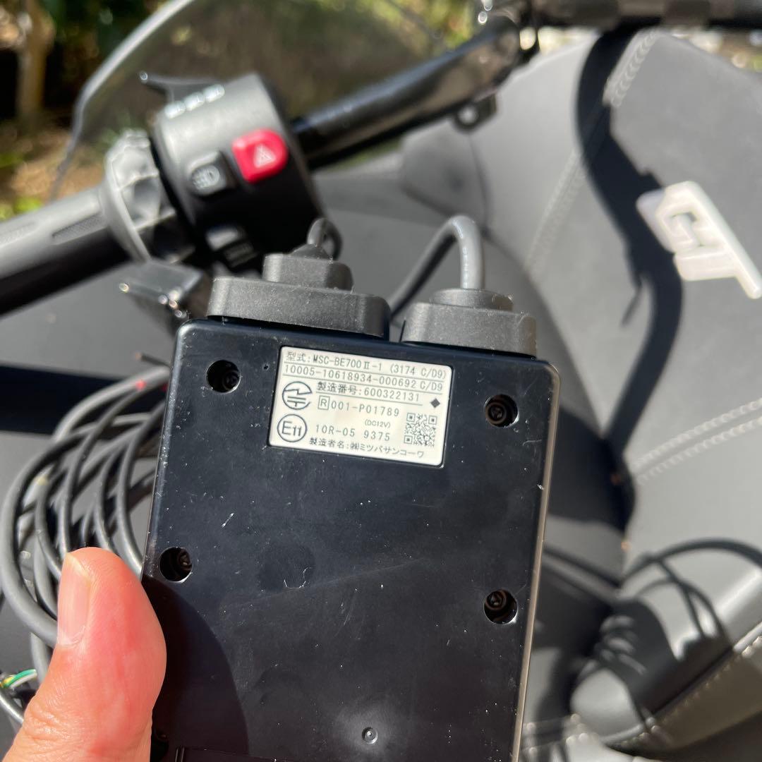 MITSUBA ミツバ ETC 2.0型式MSC BE700 S二輪用