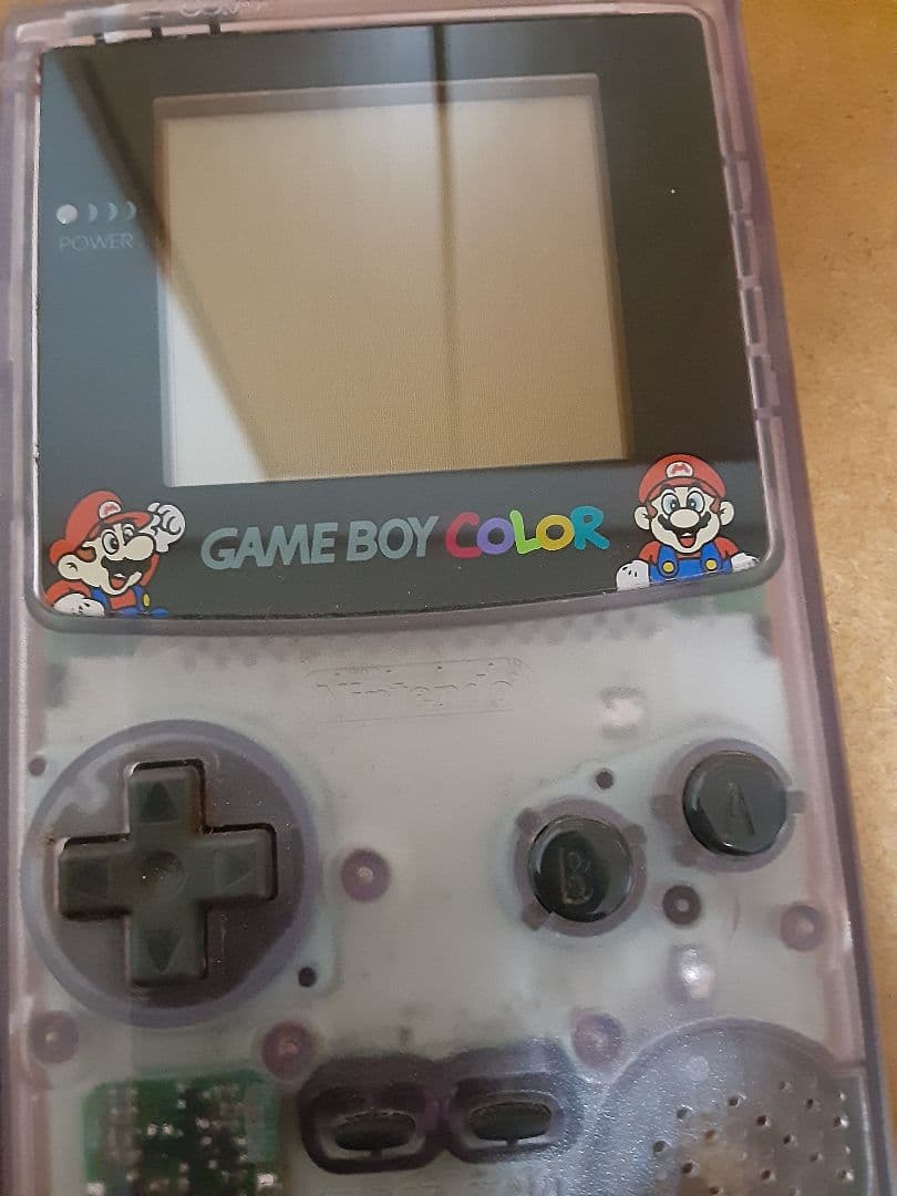 ゲームボーイカラー　ジャスコ限定デザイン　マリオ