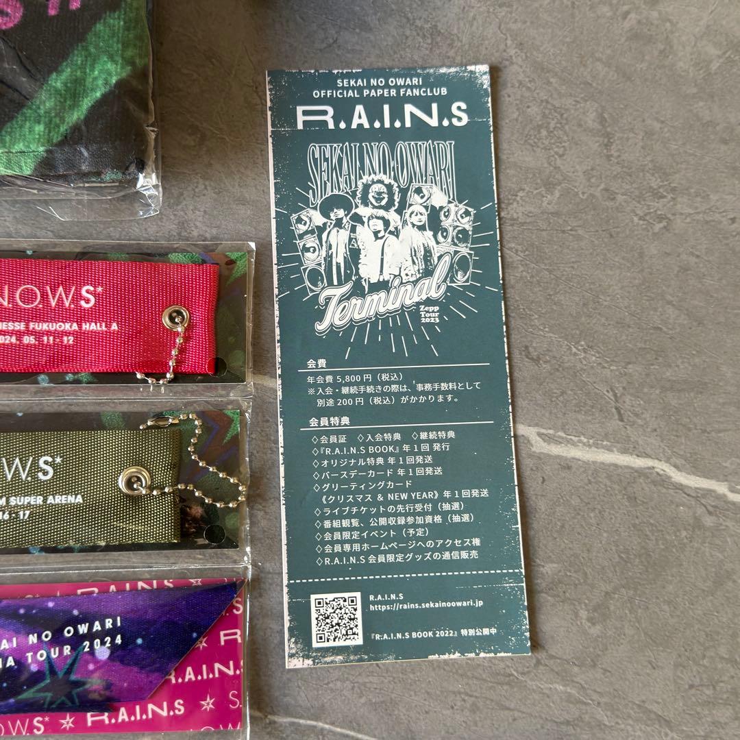 SEKAI NO OWARIアリーナツアー2024 Zeppツアー2023