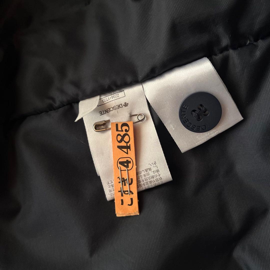 【クリーニング済】DESCENTE PAUSE DOWN ピーコート