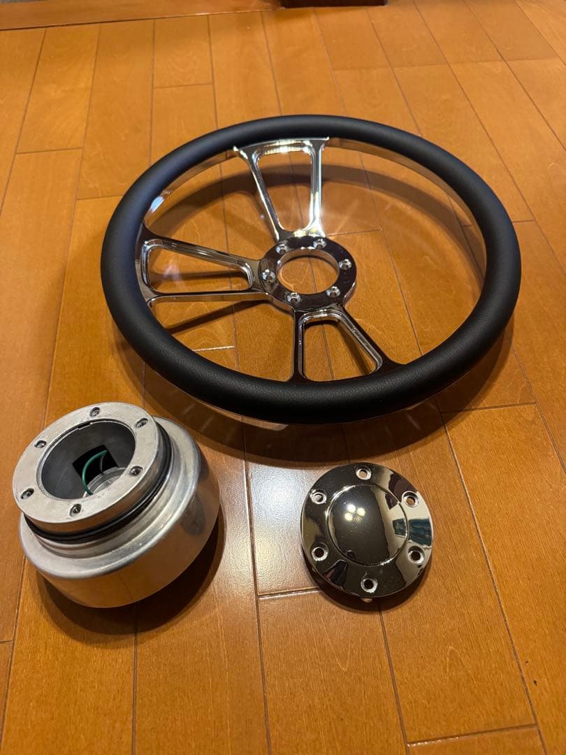 ビレットステアリング　ボスカバーセット