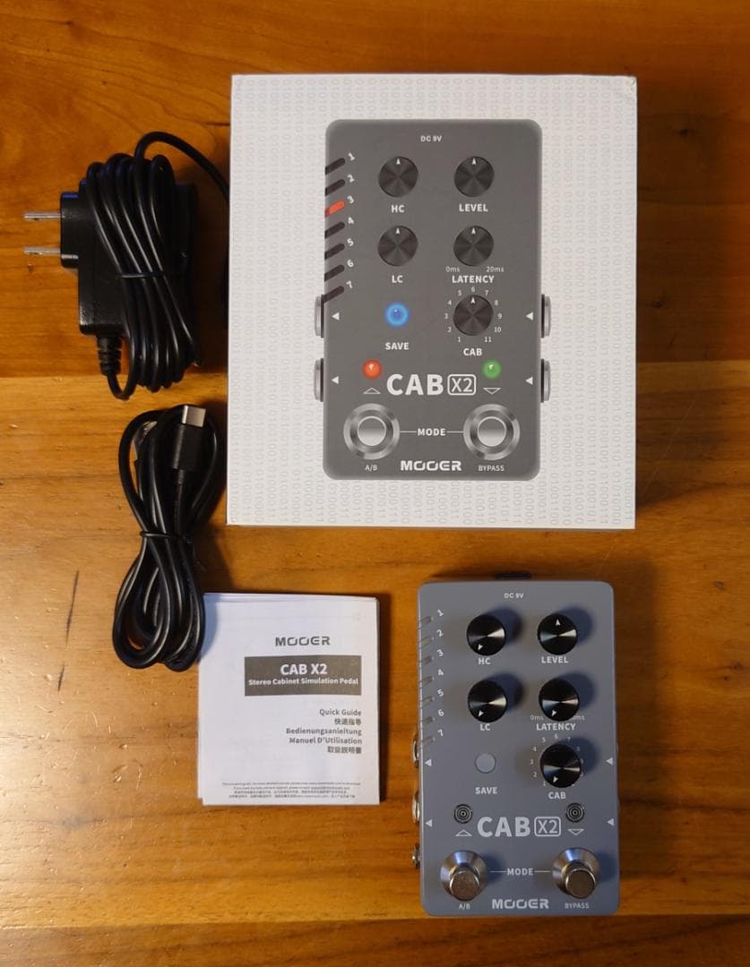 ギター MOOER CAB X2