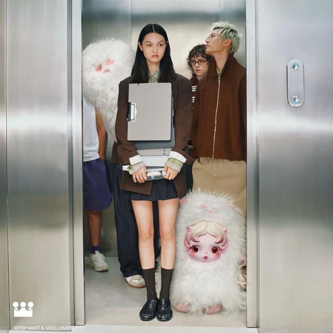 SKULLPANDA popmart ポップマート　スカルパンダ