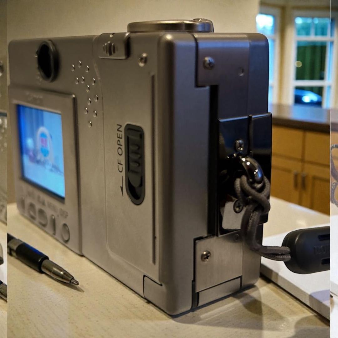 【美品レトロ】Canon IXY DIGITAL 200 シルバー　完動品