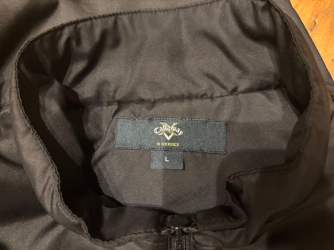 Callawayキャロウェイ Xシリーズ ナイロンブルゾン ブラック Lサイズ