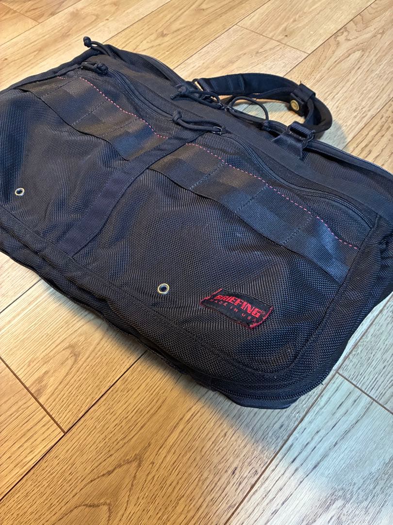 美品　廃盤品BRIEFING ブリーフィング　C3ライナー　USA製　ブラック