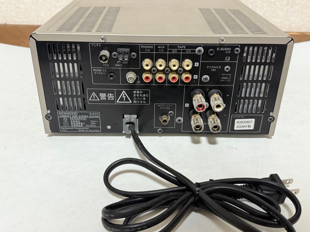 KENWOOD CDレシーバー R-K711