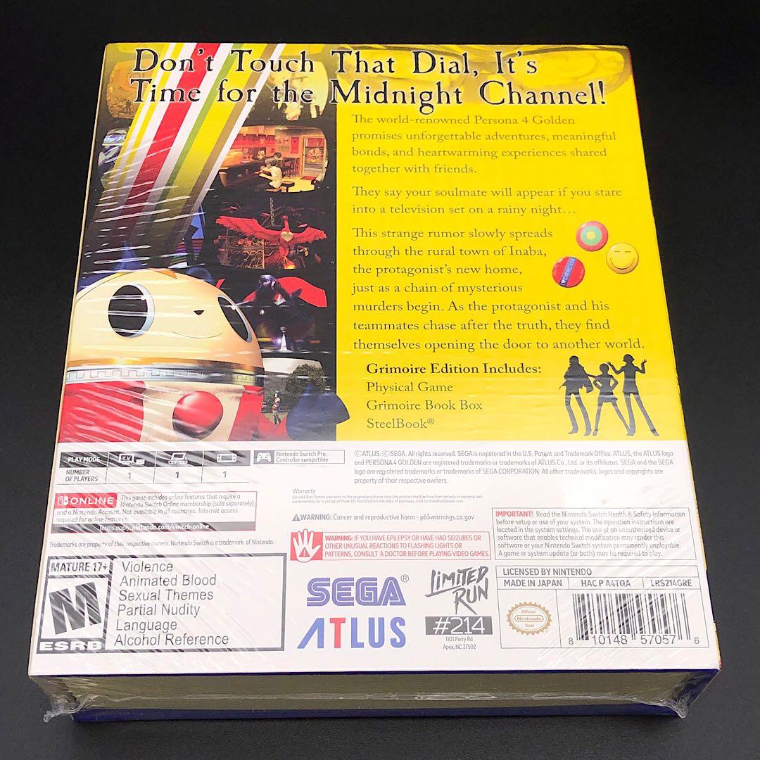 PERSONA 4 GOLDEN ペルソナ4 ザ・ゴールデン switch