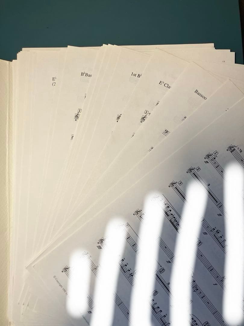 1992年度全日本吹奏楽コンクール課題曲C, Dスコアセット