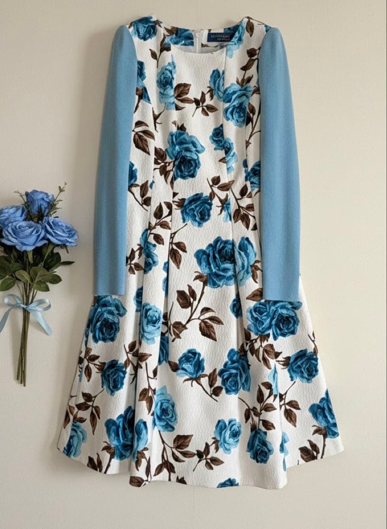 エムズグレイシー M's gracy ローズフレアワンピース 40