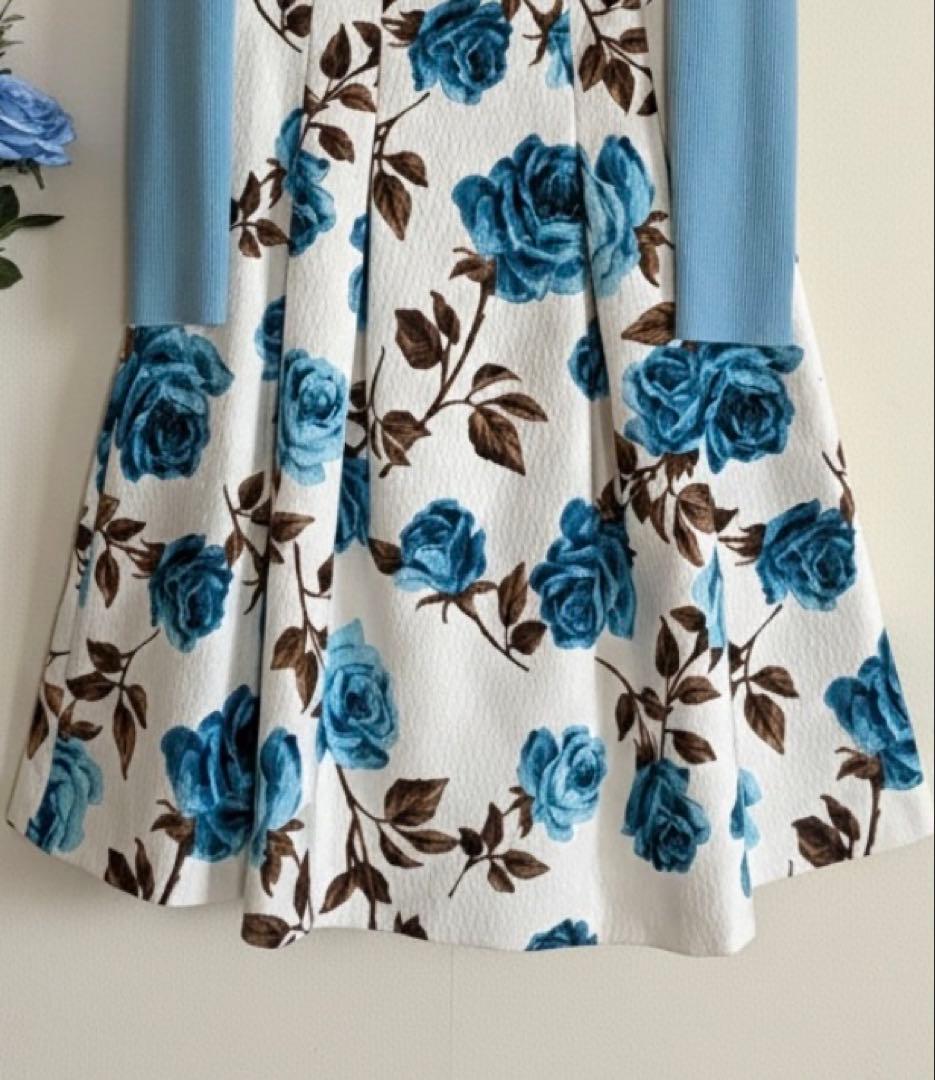 エムズグレイシー M's gracy ローズフレアワンピース 40