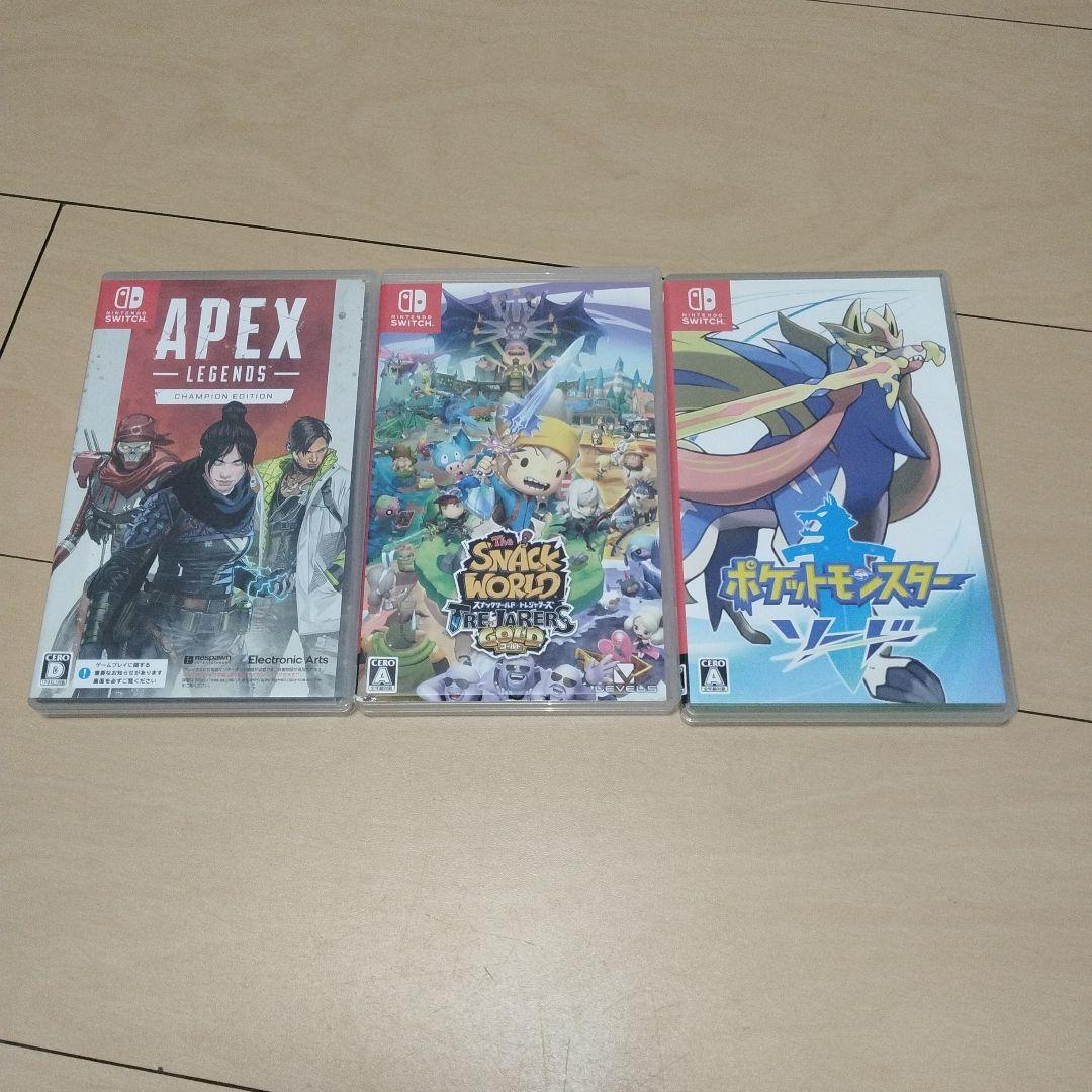 スイッチ本体＋カセット５個カセットケース３