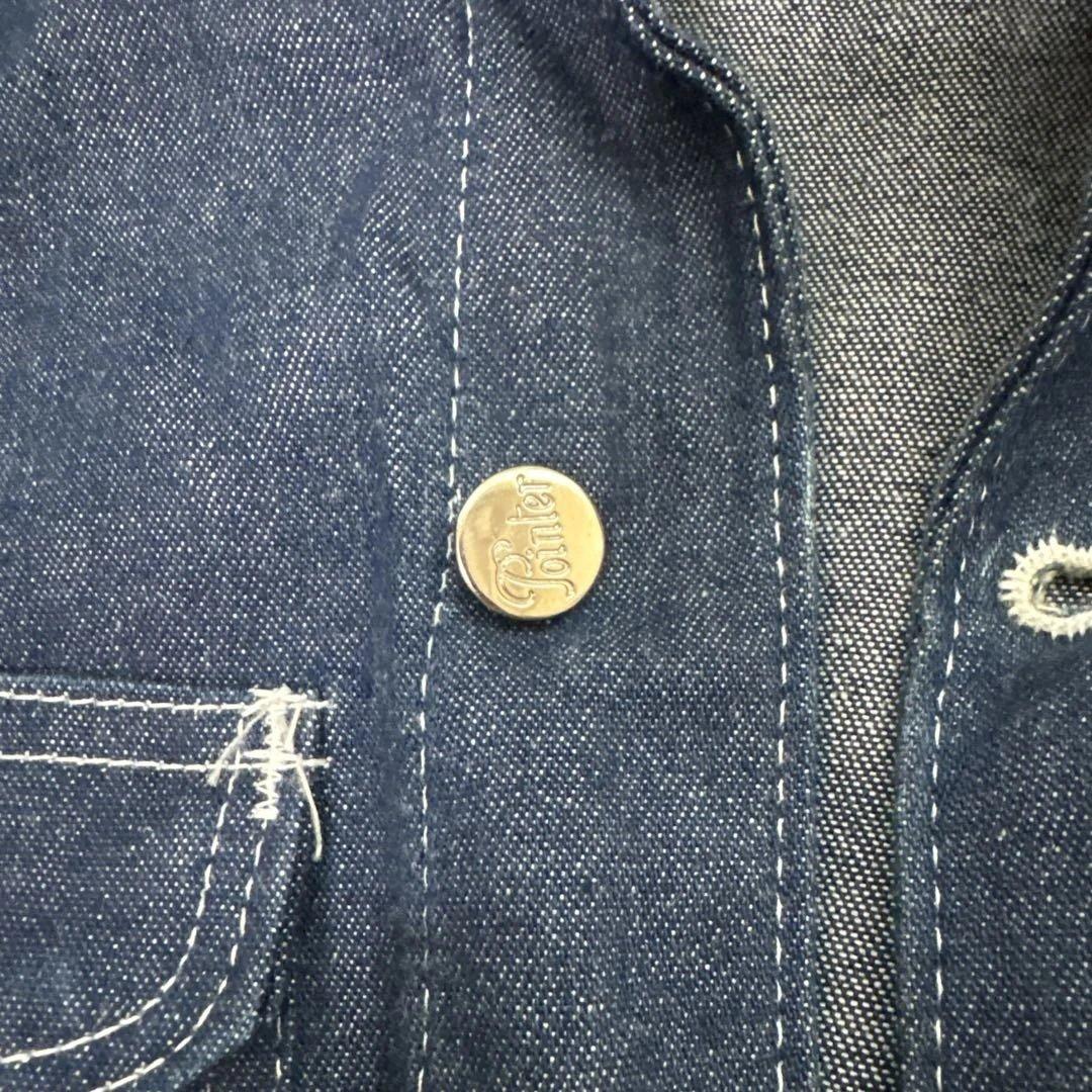 POINTER BRAND デニムカバーオール　サイズM