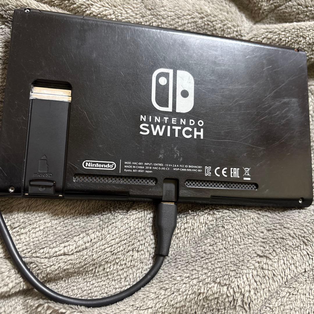 Nintendo Switch 本体 とドッグ