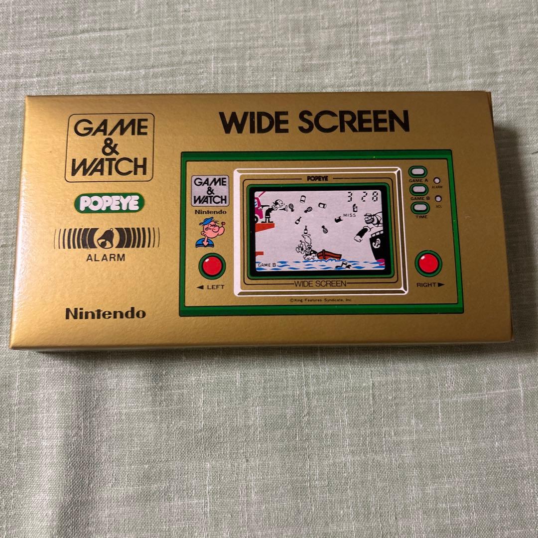 その他 GAME&WATCH POPEYE WIDE SCREEN