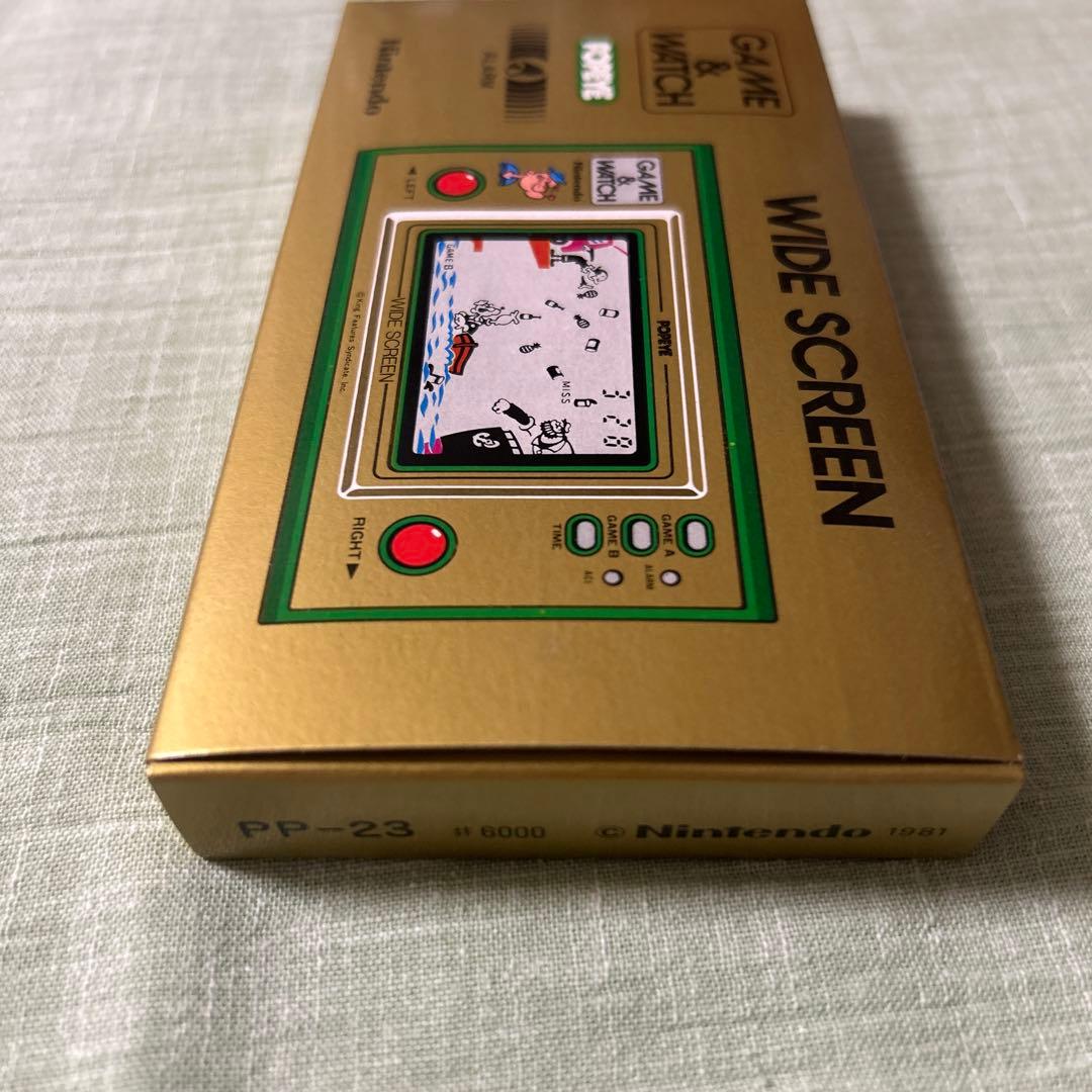 その他 GAME&WATCH POPEYE WIDE SCREEN