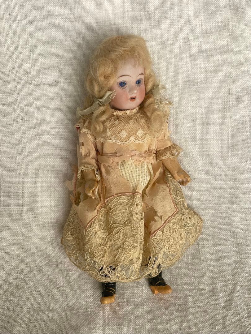 アンティークビスクドール、ミレット、オールオリジナル