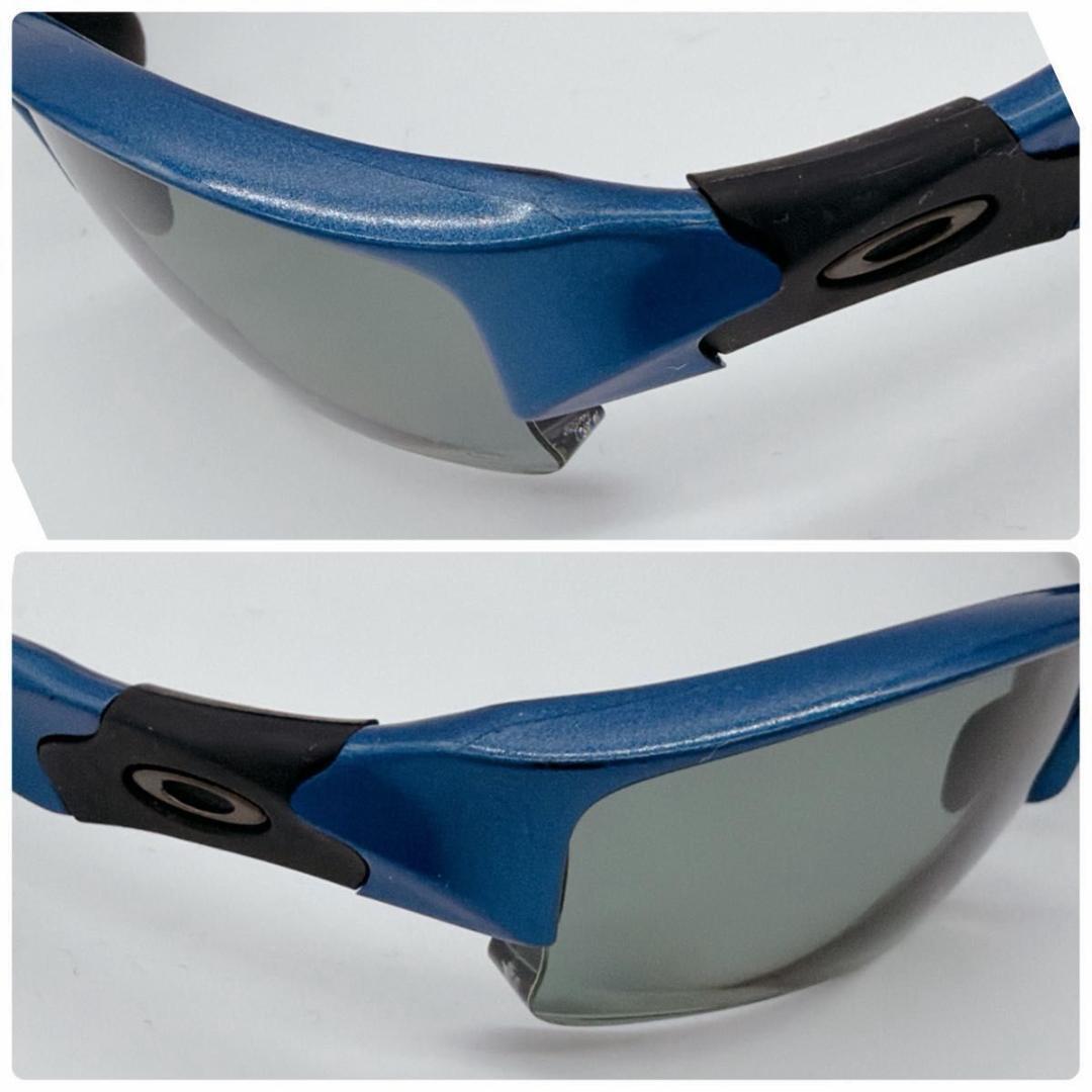 OAKLEY スポーツサングラス フラックジャケット 度あり カラーレンズ