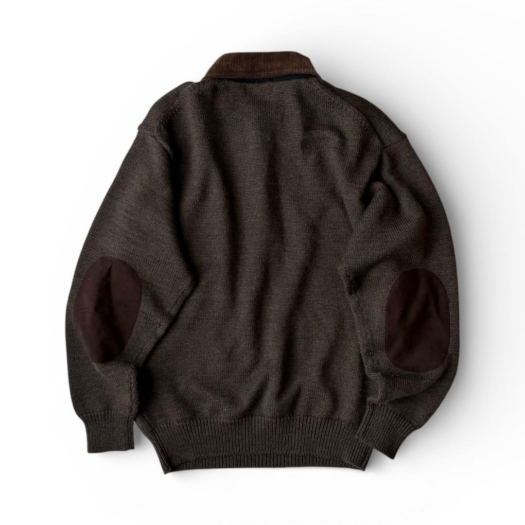 【USED】マクレガー McGREGOR エルボーパッチ ウールニット