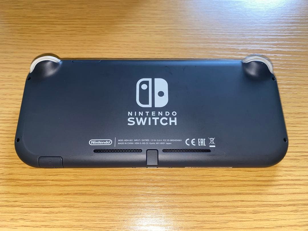 【極美品】Nintendo Switch Lite グレー 充電器付き