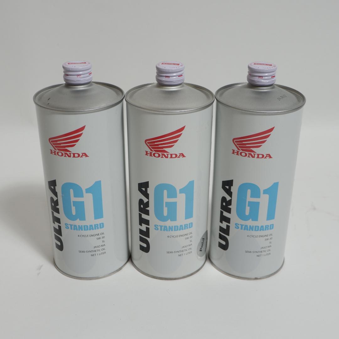 HONDA ULTRA G1 エンジンオイル 3本セット