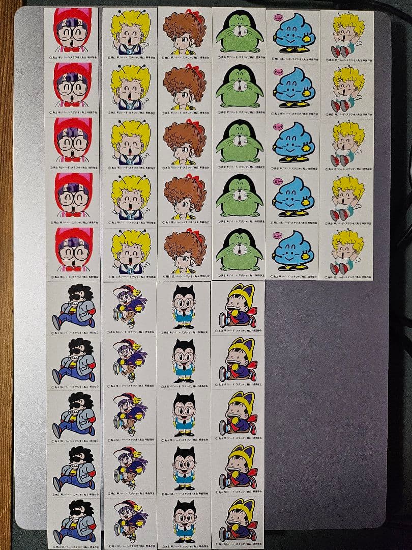 鳥山明保存会 ステッカー シール Dr.スランプ ドラゴンボール