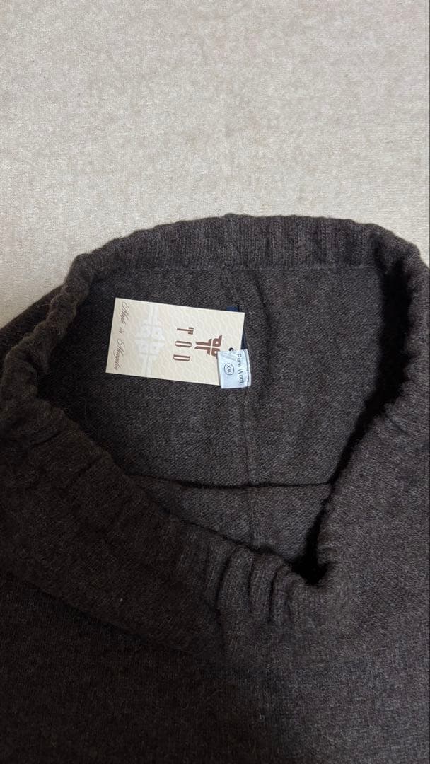 本日限定！ウールレギンス ウール100％ XXLサイズ モンゴル産厚手 スパッツ