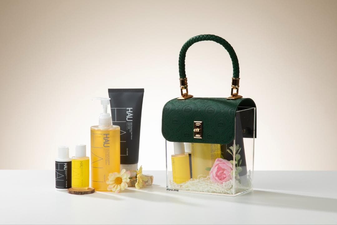 天然成分HAUシャンプー＆セラムセット（新品）