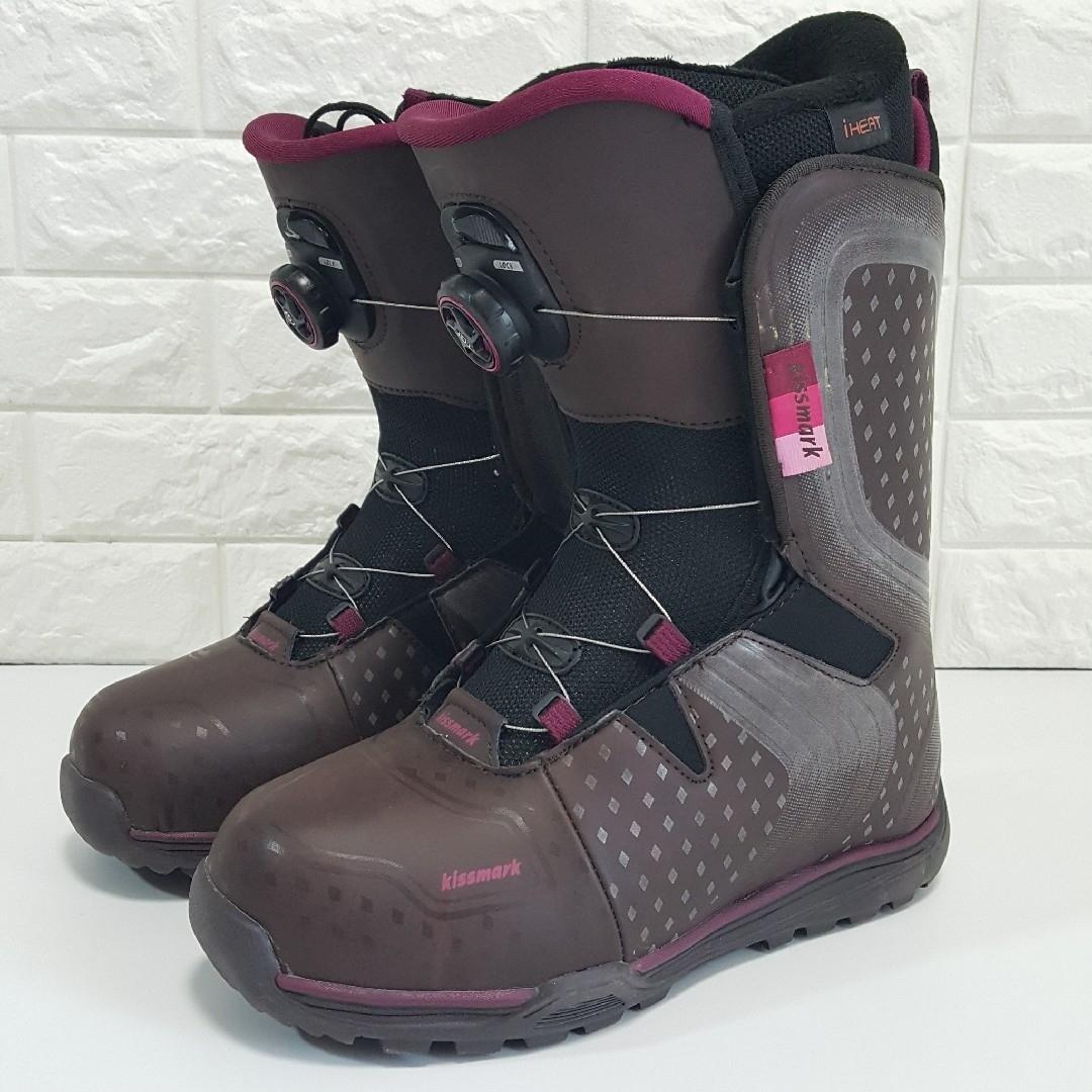 キスマーク レディース スノーボードブーツ ダイヤル式 iHEAT 25.0cm