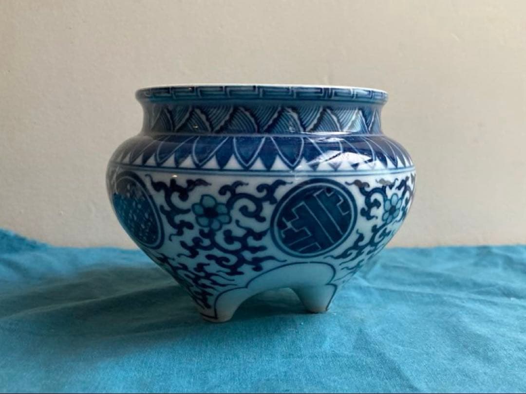 京焼　三浦竹泉　香炉