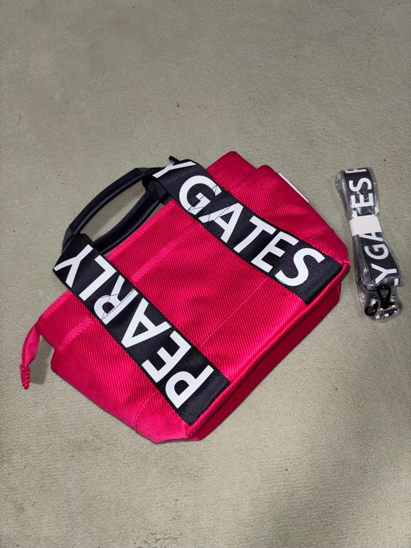 （超美品）パーリーゲイツ、NEXT1シリーズ、カートバッグ、ピンク色、完売品