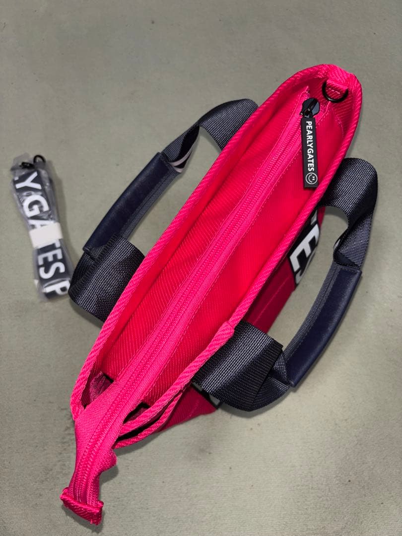 （超美品）パーリーゲイツ、NEXT1シリーズ、カートバッグ、ピンク色、完売品