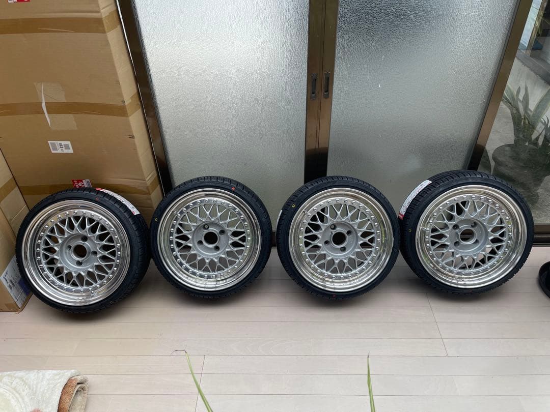 希少❗️BBS RS (RS031) 15インチ　ナンカンタイヤ4本セット